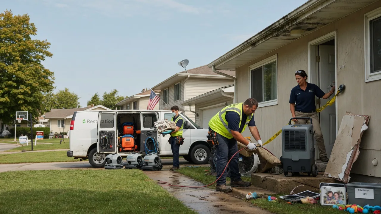 Water Damage Restoration in Holton, MI near me